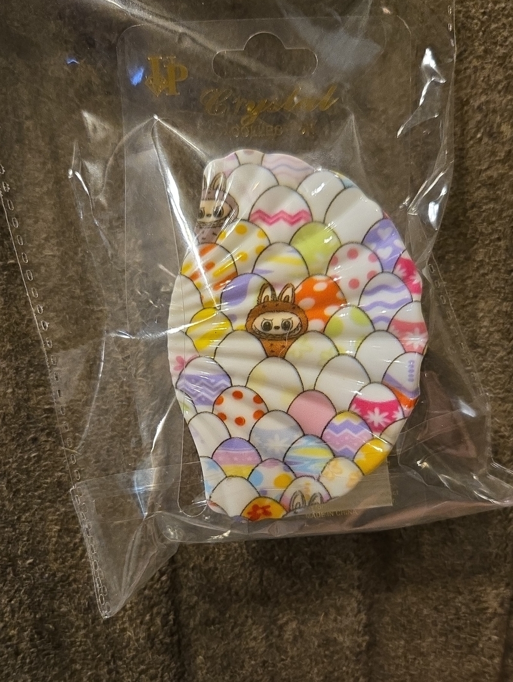 3/$10 Bund Deals Kids' Lububa And Easter Egg Pattern Hair Clip - Multicolor